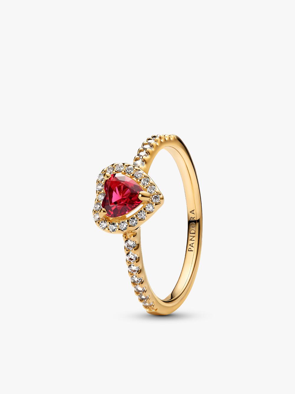 Elevated Heart Ring