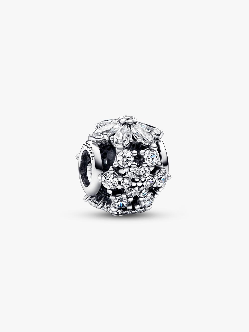 Sparkling Herbarium Cluster Round Charm