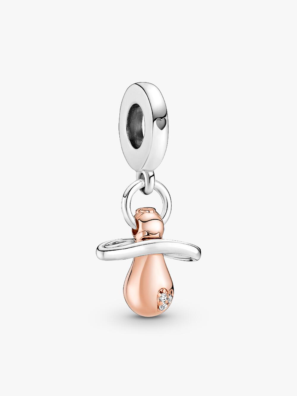 Pandora Moments Heart Closure Snake Chain Bracelet
