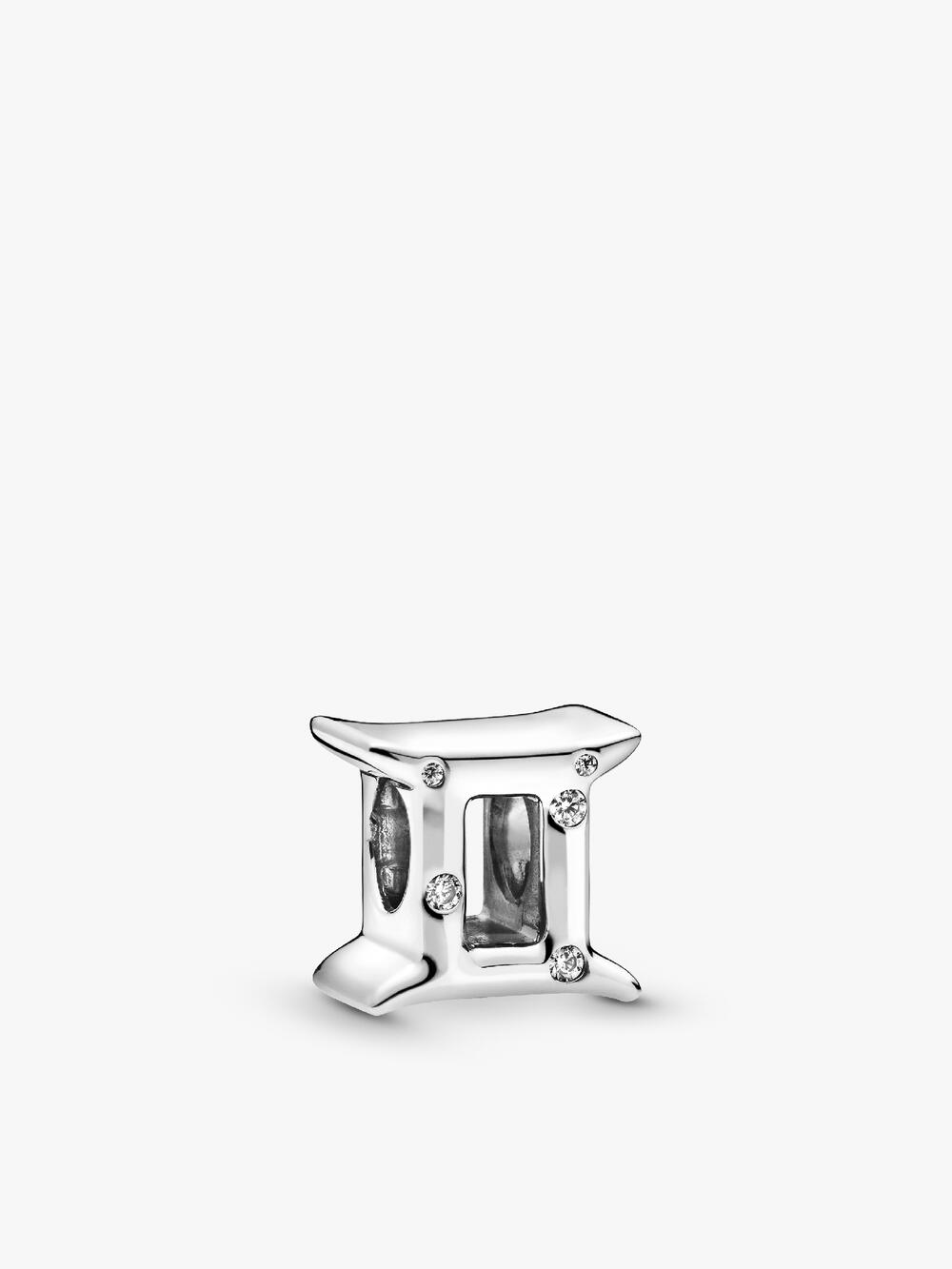 Gemini Zodiac Charm Studded Bracelet Set