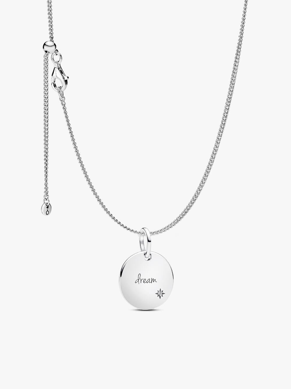 Crescent Moon Pendant Necklace