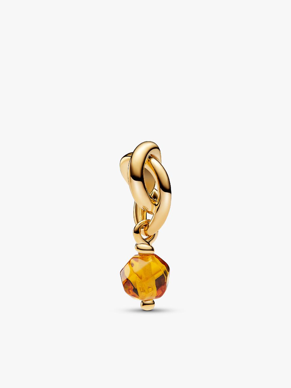 Pandora Moments Heart Closure Snake Chain Bracelet